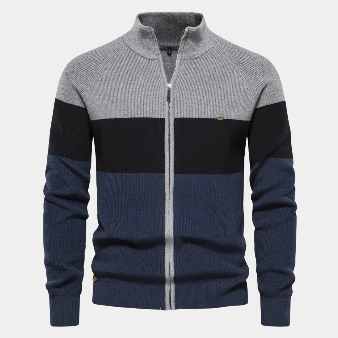 Murphy Mode | Men’s Cotton Zipper Sweater
