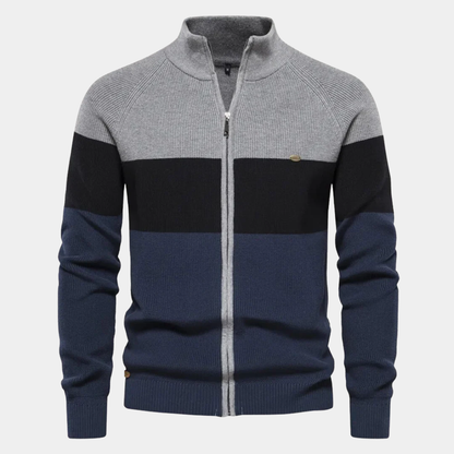 Murphy Mode | Men’s Cotton Zipper Sweater