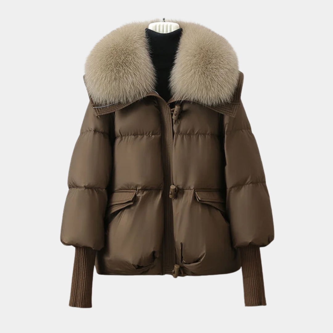 Murphy Mode | Women’s Down Cotton-Padded Fur Collar Winter Jacket
