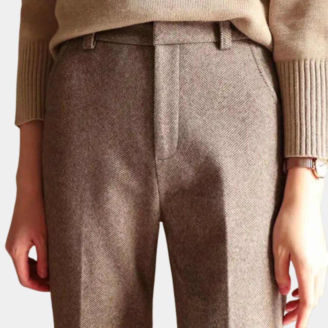 Murphy Mode | Women’s Slim Straight Casual Trousers