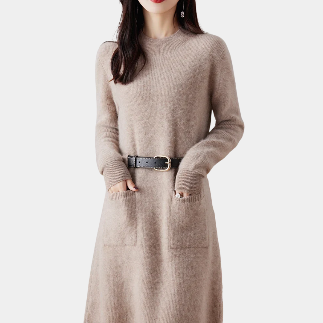 Murphy Mode | Women’s Knitted Cashmere Warm Dress