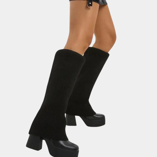 Murphy Mode | Women’s Chunky Sole Knee High Boots