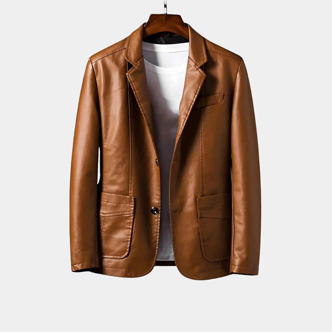 Murphy Mode | Men’s Thin Leather Jacket