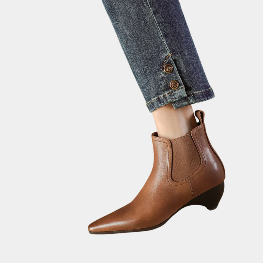 Murphy Mode | Women’s Solid Color Warm Short Boots