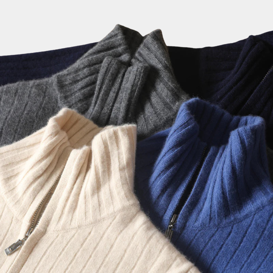 Murphy Mode Studio | Twisted Zip Sweater Men