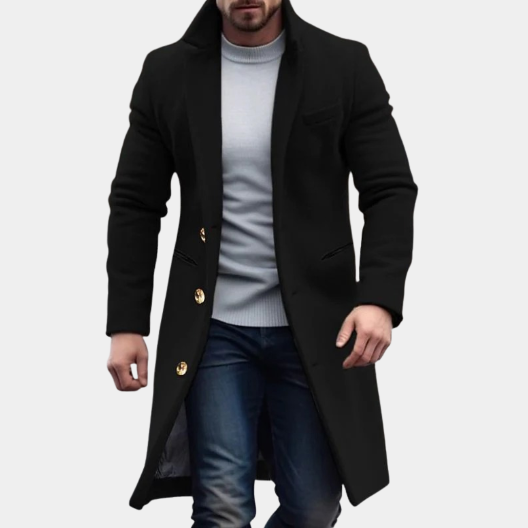 Murphy Mode | Men’s Classic Wool Overcoat