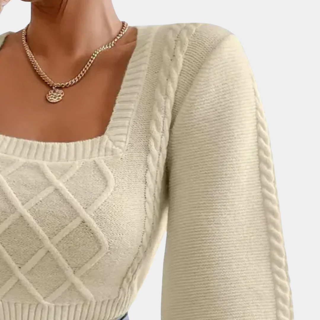 Murphy Mode | Women’s Square Collar Sweater