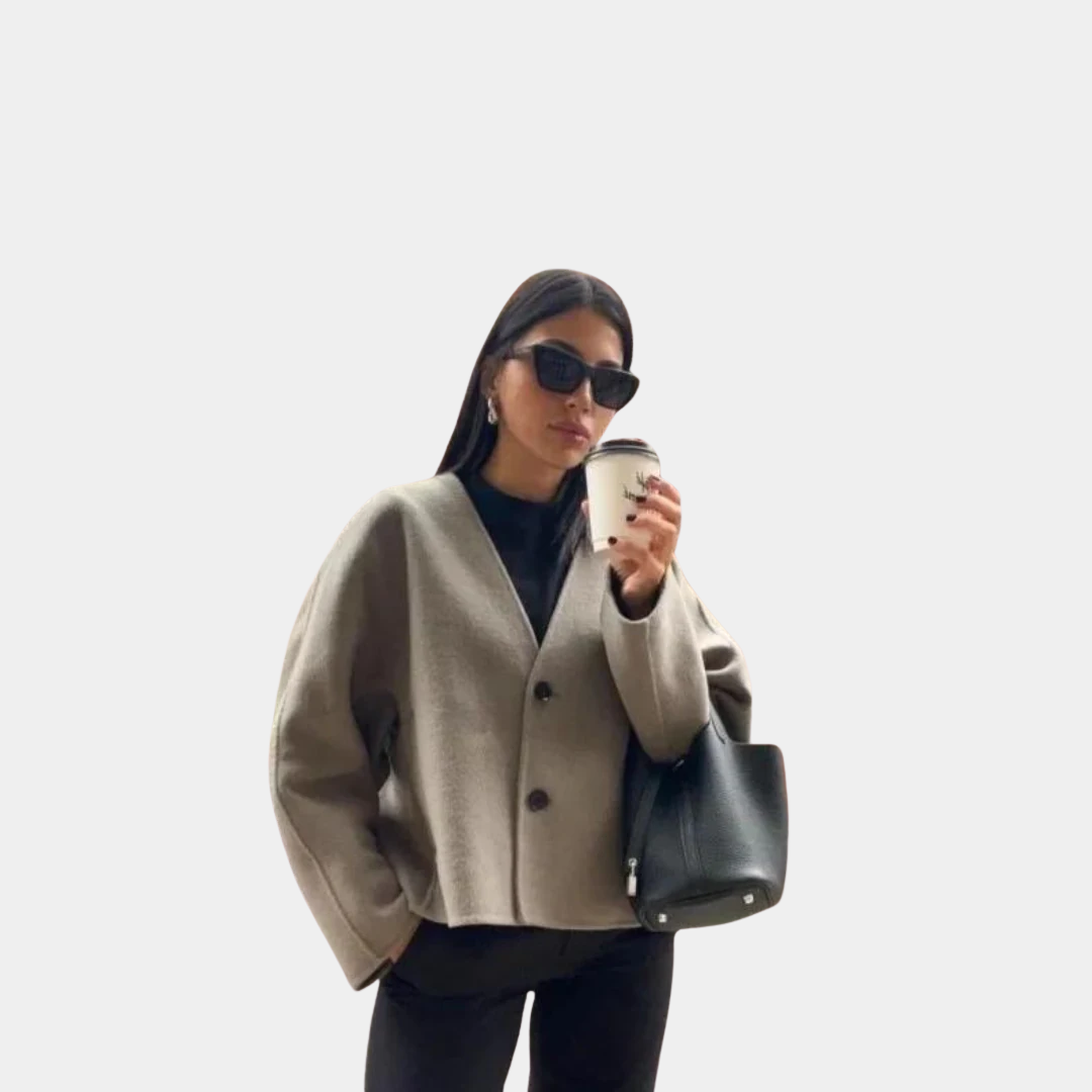 Murphy Mode | Women’s V-Neck Loose Coat