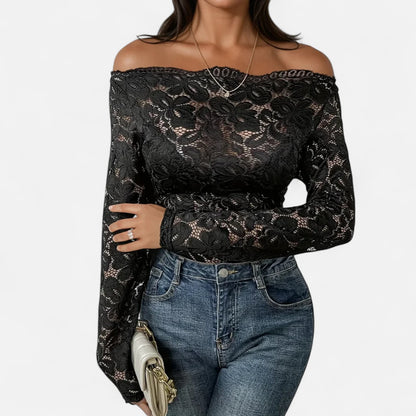Murphy Mode | Women’s Lace Fitted Top