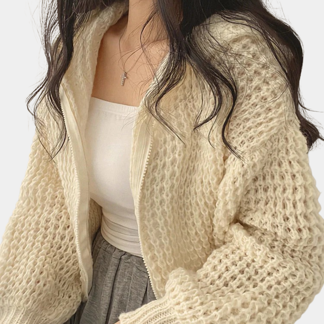 Murphy Mode | Women’s Hooded Cropped Sweater