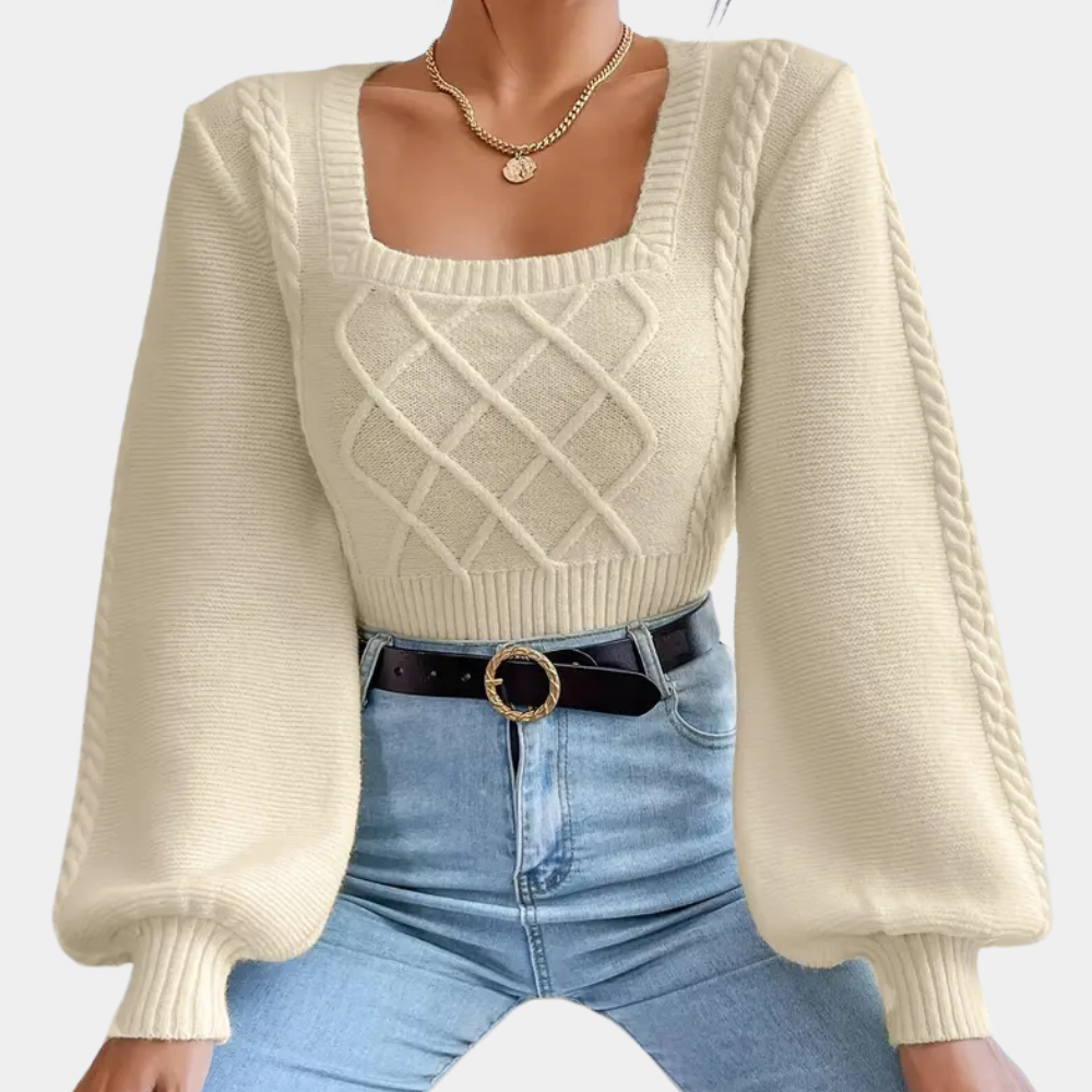 Murphy Mode | Women’s Square Collar Sweater