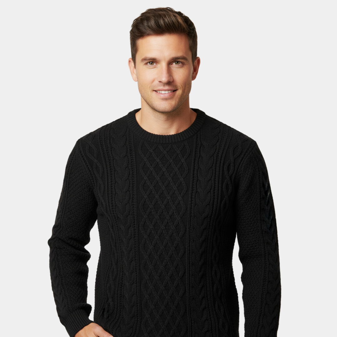 Murphy Mode | Men’s Thickened Round Neck Pullover Sweater
