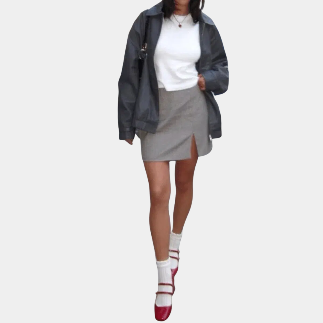 Murphy Mode | Women’s Leather Buckle High Heel Shoes