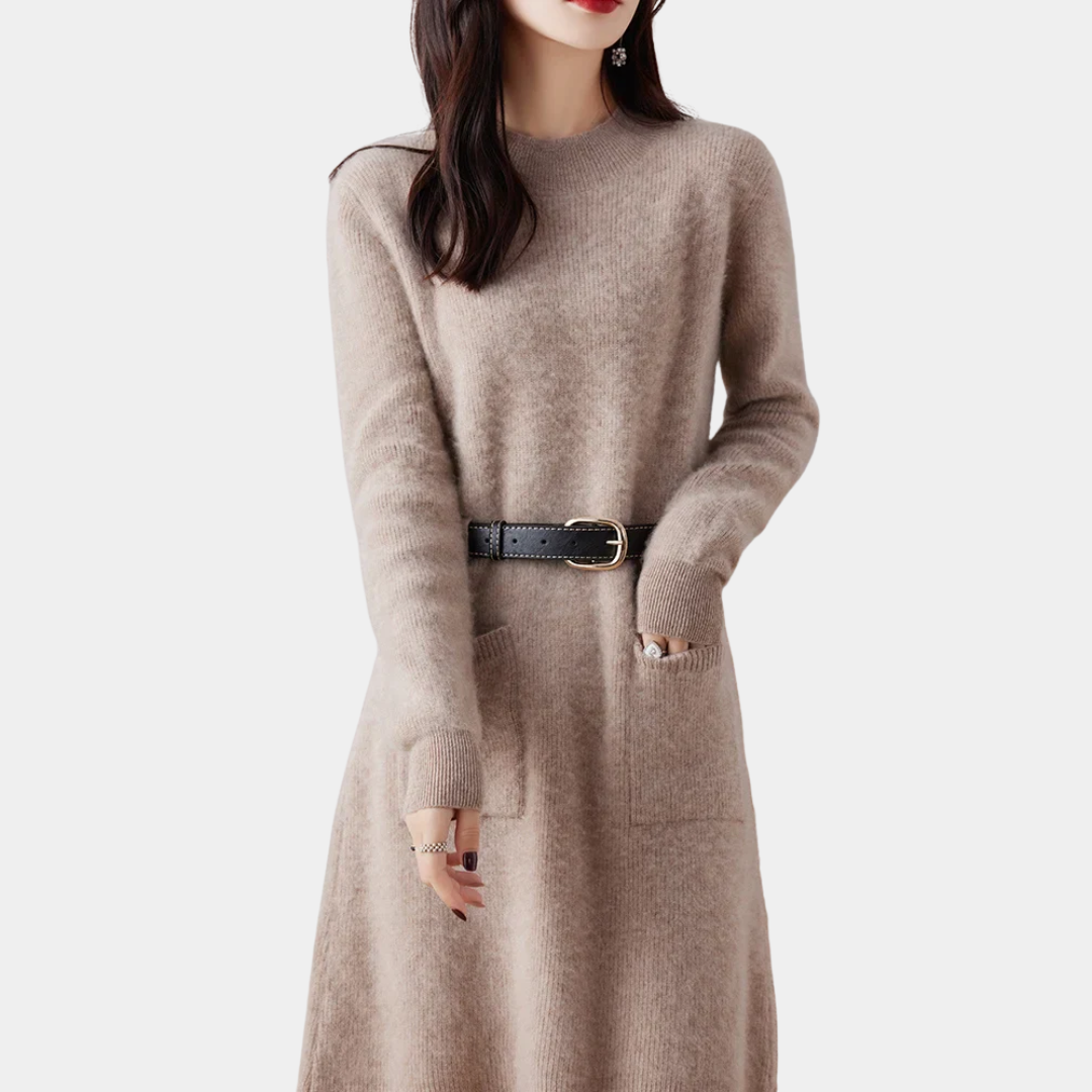 Murphy Mode | Women’s Knitted Cashmere Warm Dress
