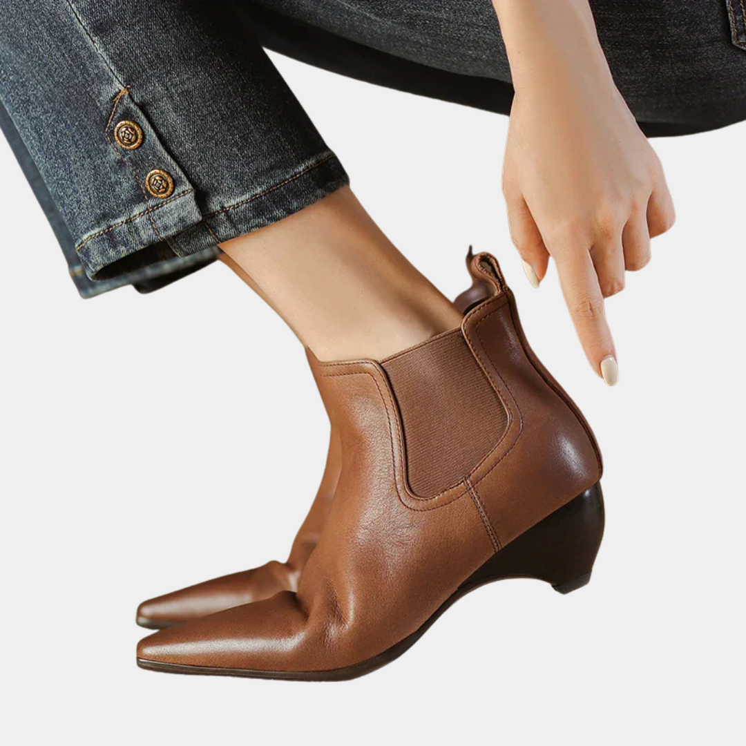 Murphy Mode | Women’s Solid Color Warm Short Boots