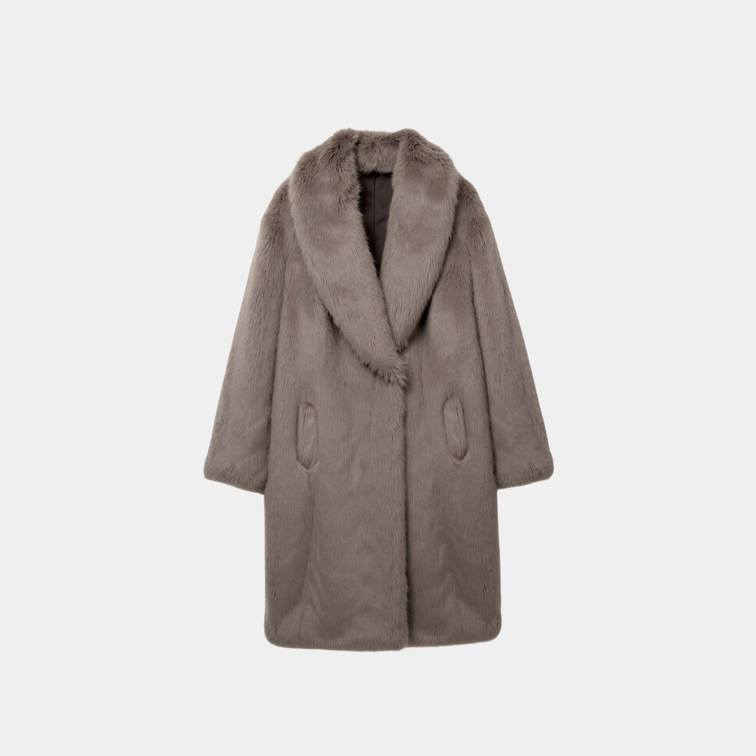 Murphy Mode Studio | Long Faux Fur Jacket Women