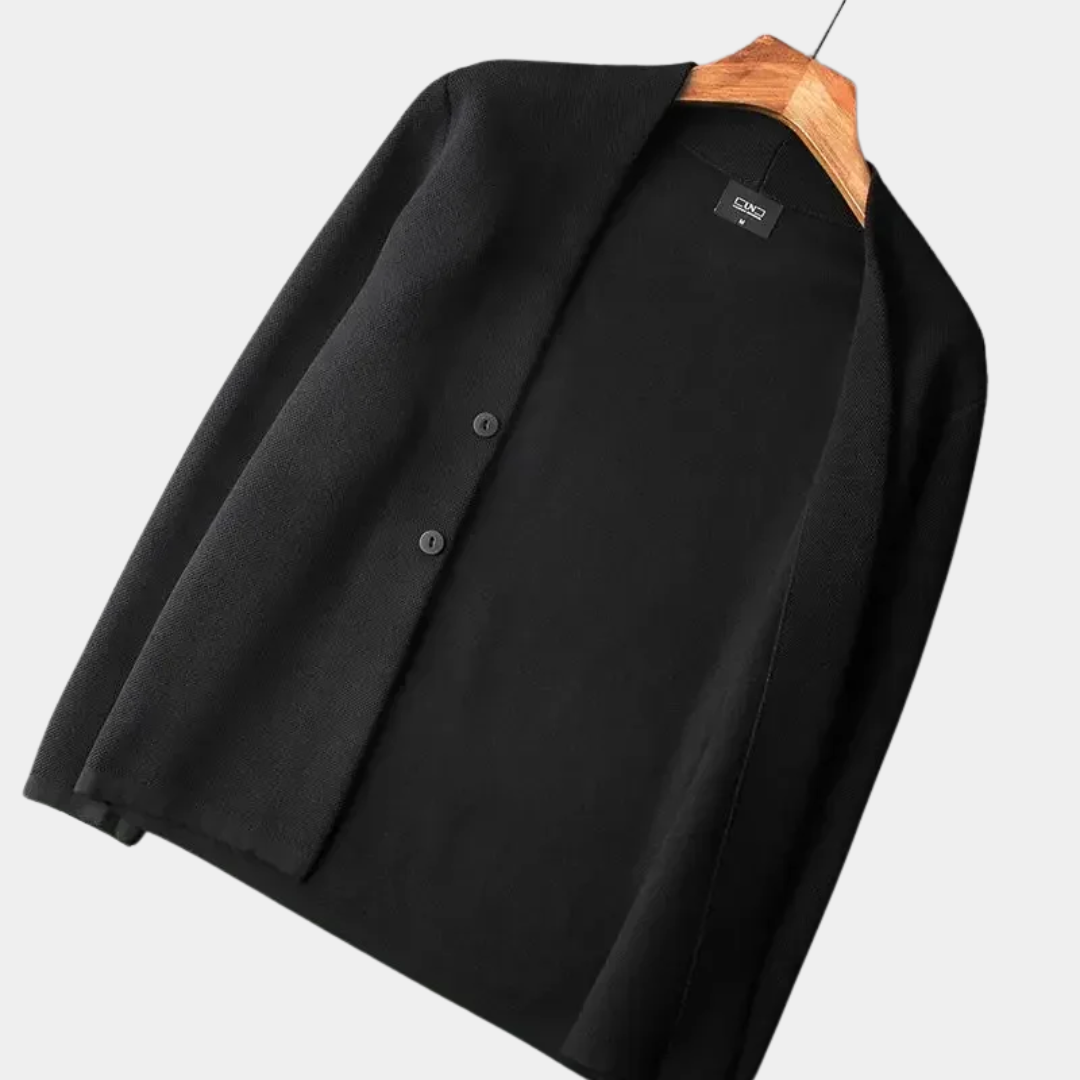 Murphy Mode | Men’s Casual Wool Sweater Double Button Cardigan Coat