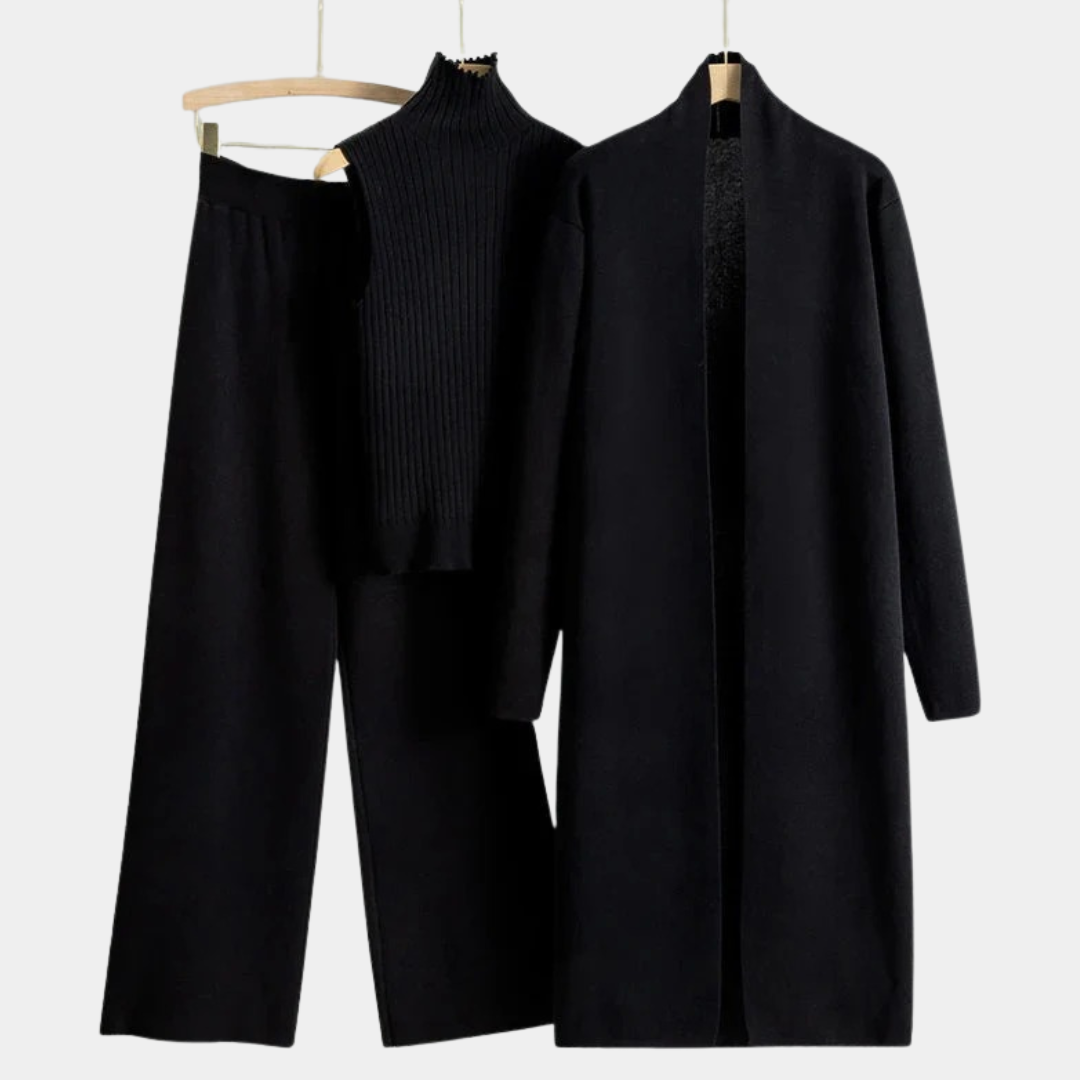 Murphy Mode | Women’s Long Cardigan 3-Piece Suit