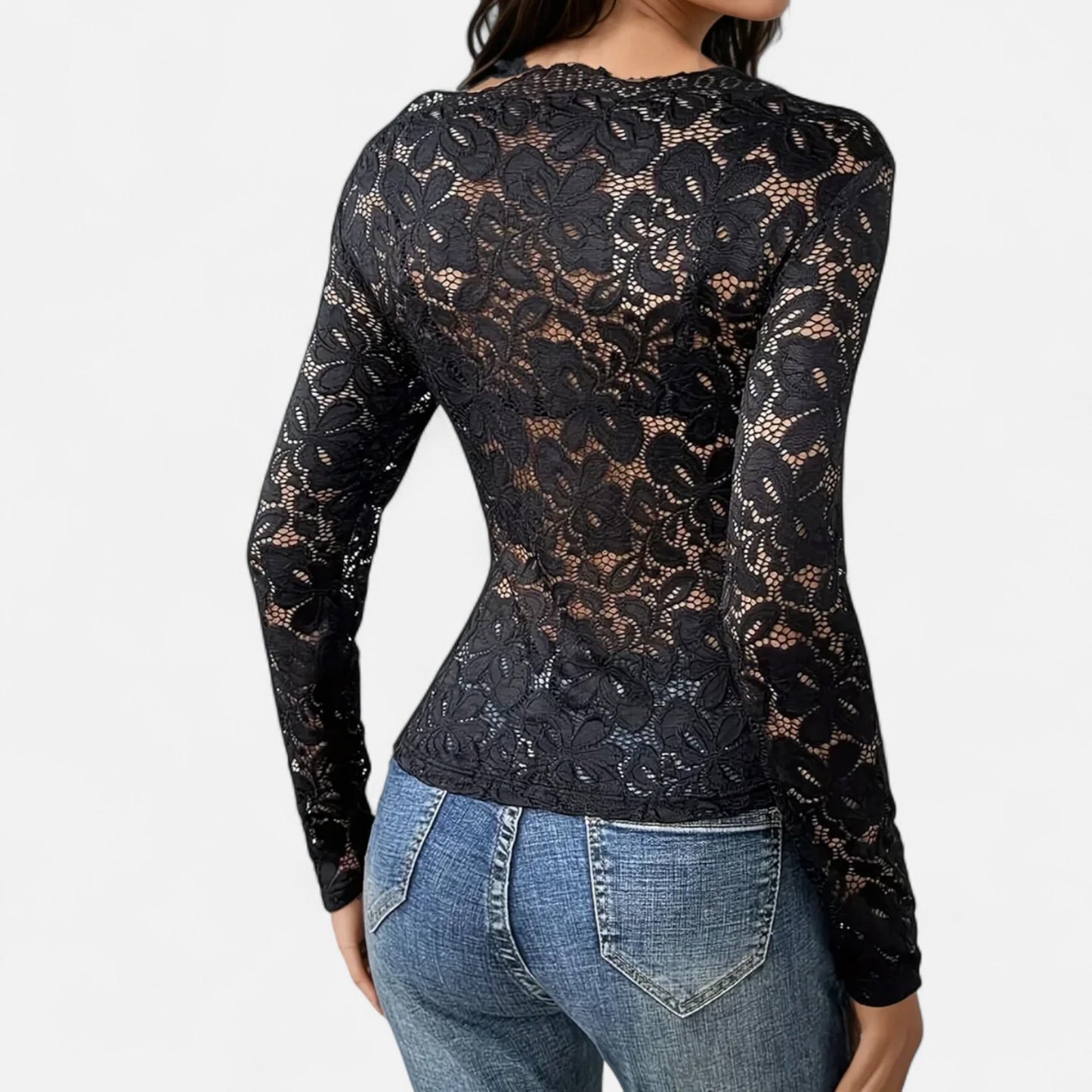 Murphy Mode | Women’s Lace Fitted Top
