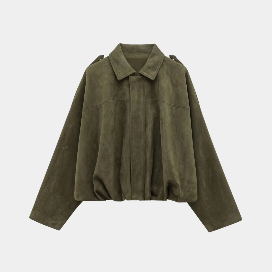 Murphy Mode | Women’s Suede Bomber Jacket