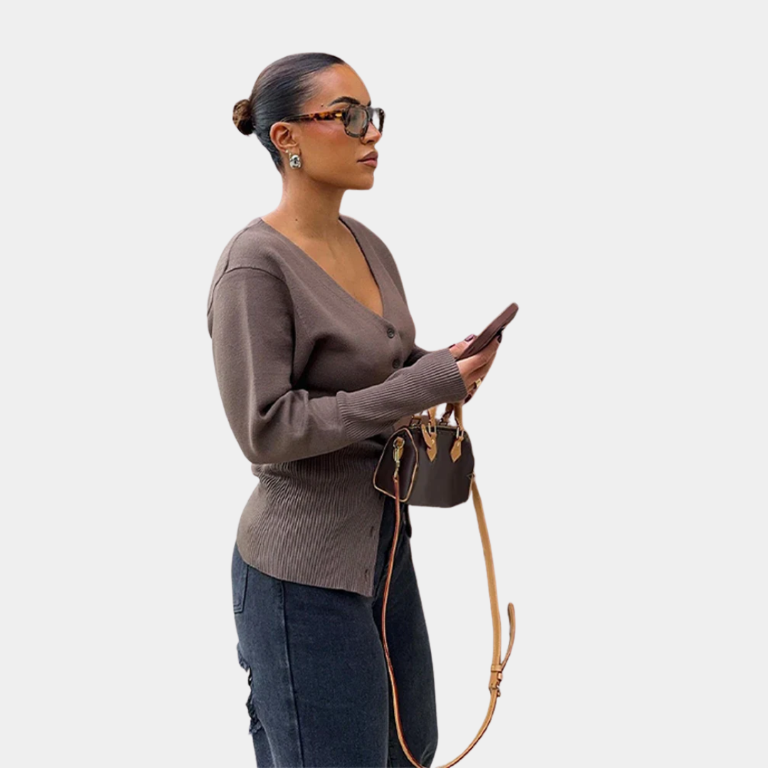 Murphy Mode | Women’s Slim Fit Knitted Cardigan