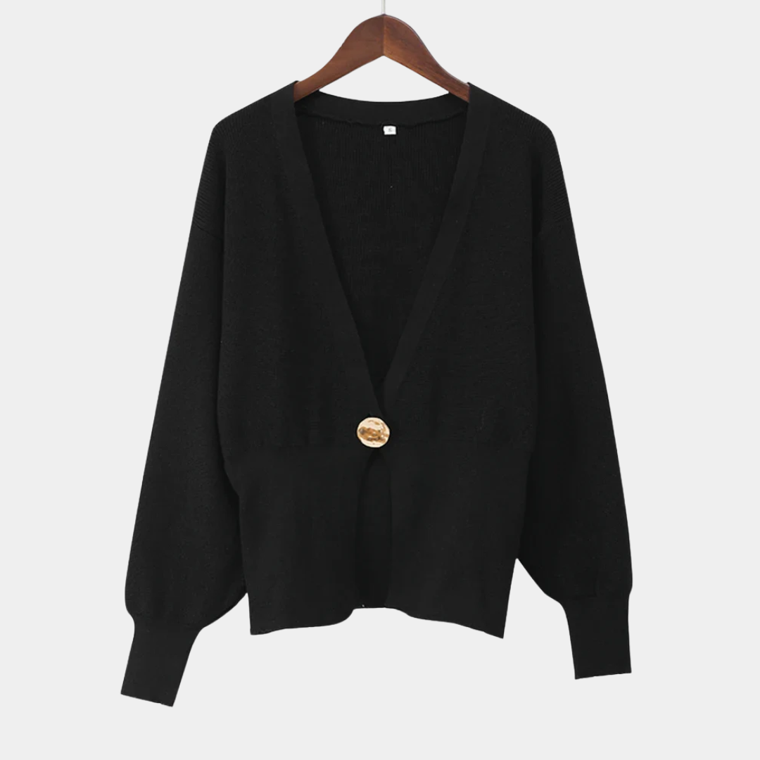 Murphy Mode | Women’s V-Neck Button Cardigan