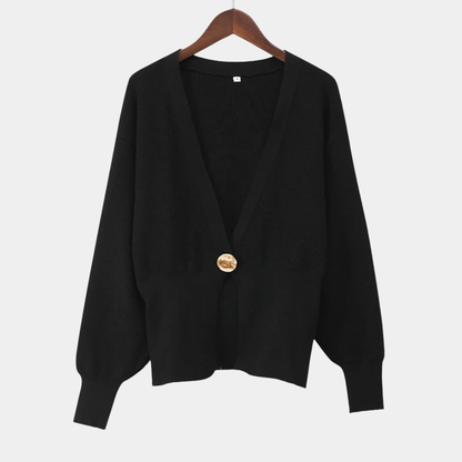 Murphy Mode | Women’s V-Neck Button Cardigan
