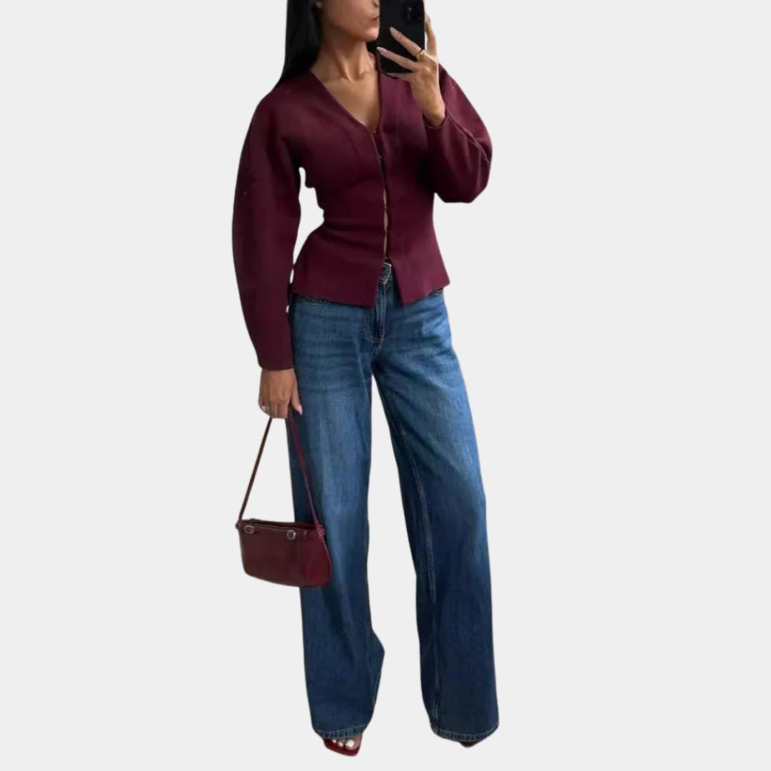 Murphy Mode | Simple & Thin Knitted Jacket for Women