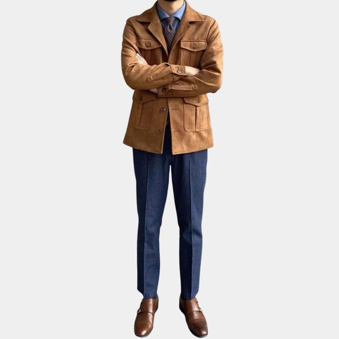 Murphy Mode | Japanese-Style Retro Slim Jacket for Men