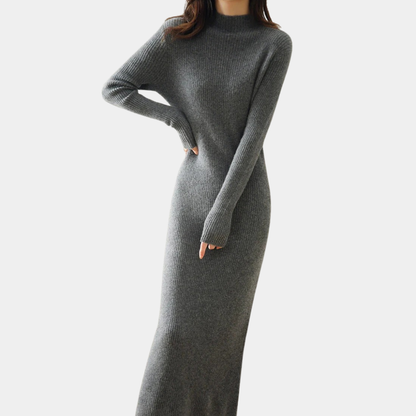 Murphy Mode | Women’s Slim Fit Knitted Wool Dress
