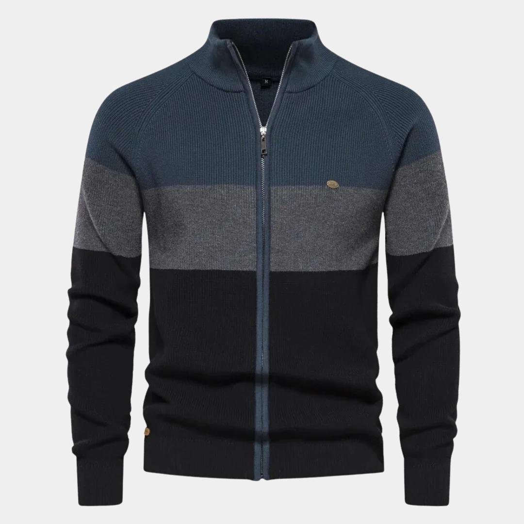 Murphy Mode | Men’s Cotton Zipper Sweater