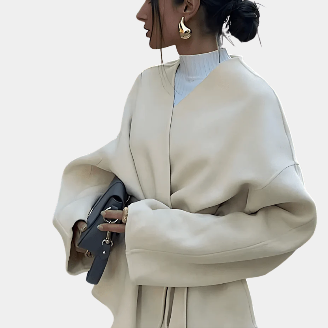 Murphy Mode | Women’s Loose Long Sleeve Wrap Coat