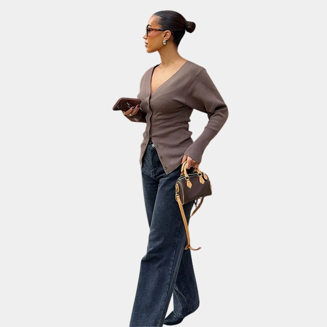 Murphy Mode | Women’s Slim Fit Knitted Cardigan