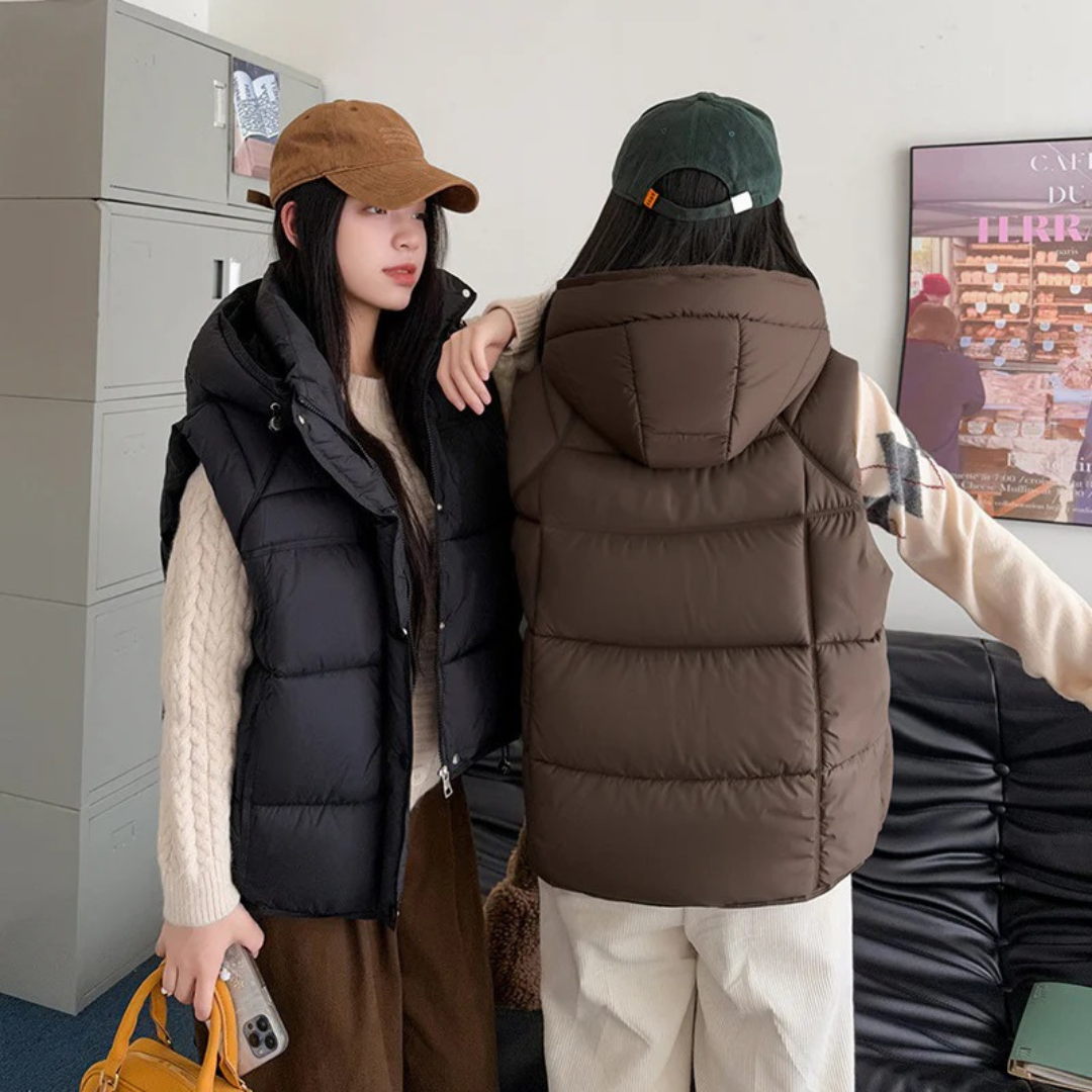 Murphy Mode | Women’s Thickened Plus Size Sleeveless Jacket Vest