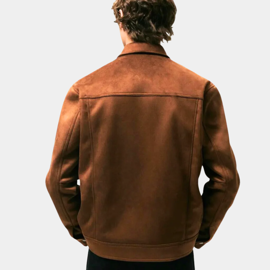 Murphy Mode | Men’s Short Suede Jacket