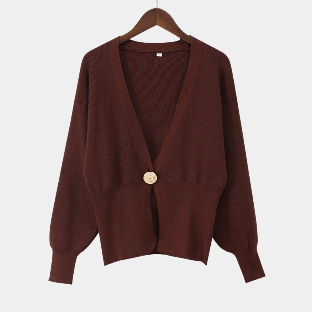 Murphy Mode | Women’s V-Neck Button Cardigan
