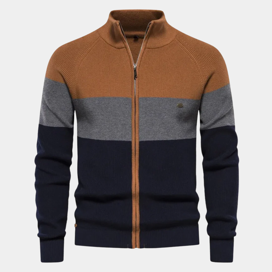 Murphy Mode | Men’s Cotton Zipper Sweater