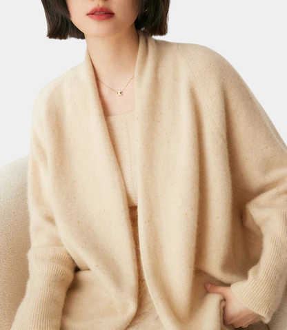 Murphy Mode | Women’s 100% Cashmere Shawl Sweater