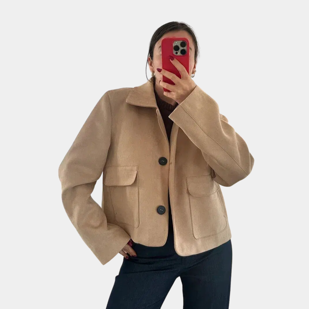 Murphy Mode | Women’s Suede Short Leather Jacket