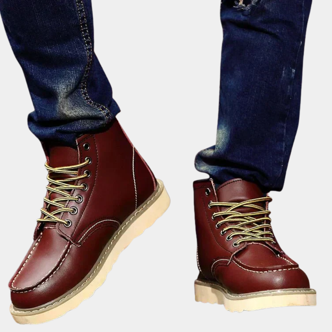 Murphy Mode | Men’s Lace-Up Moc Toe Boots