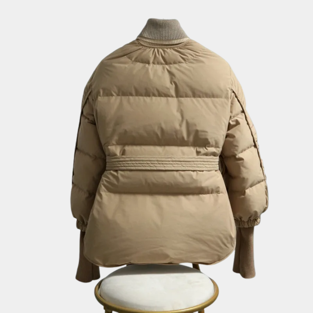 Murphy Mode | Women’s V-Neck Quilted Down Jacket