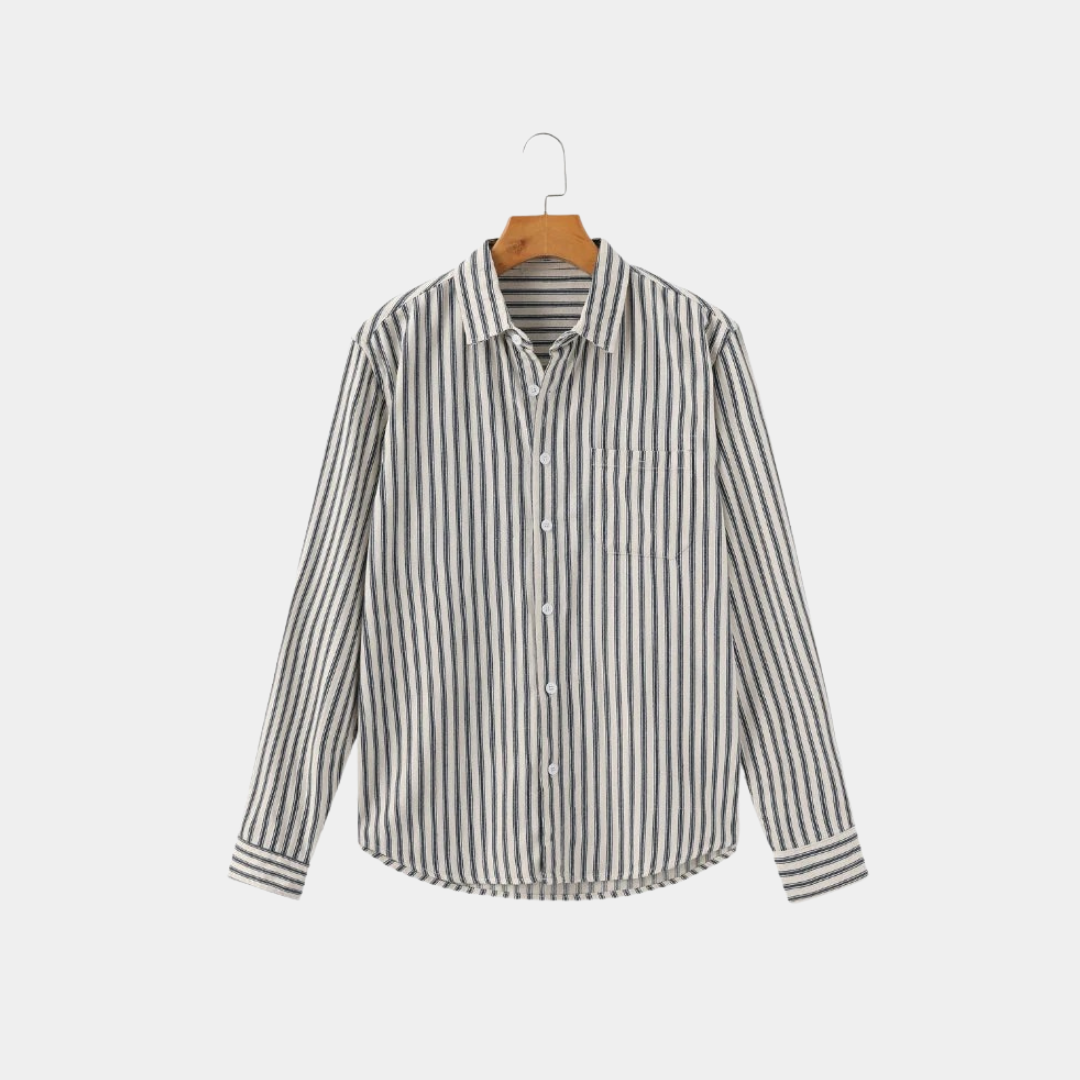 Murphy Mode | Men’s Vertical Stripe Shirt