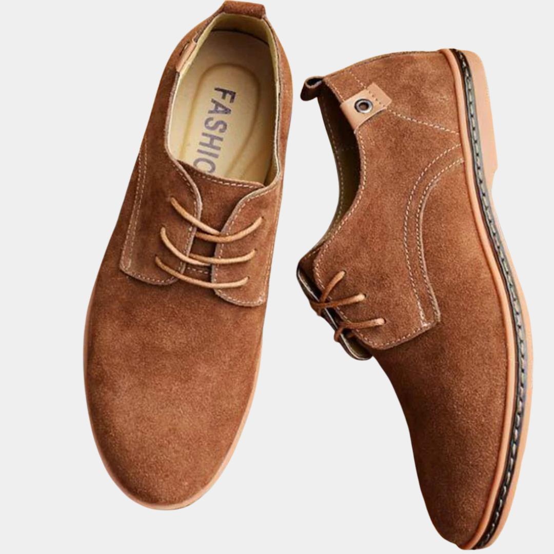 Murphy Mode | Men’s Casual Suede Lace-Up Shoes