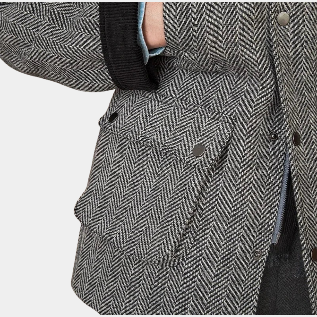 Murphy Mode | Men’s Woolen Warm Winter Jacket