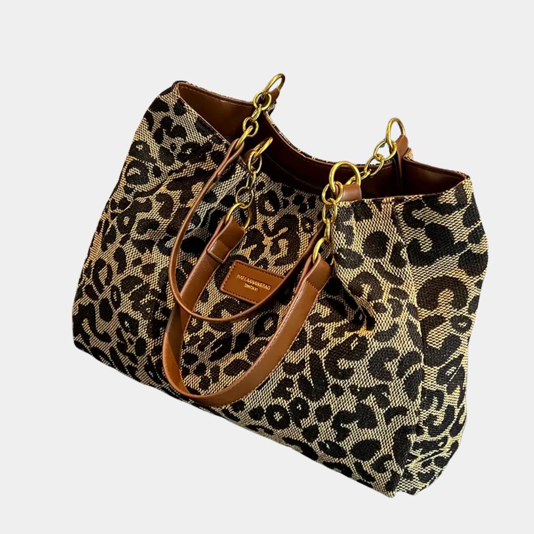 Murphy Mode | Women’s Leopard PU Leather Shoulder Bag
