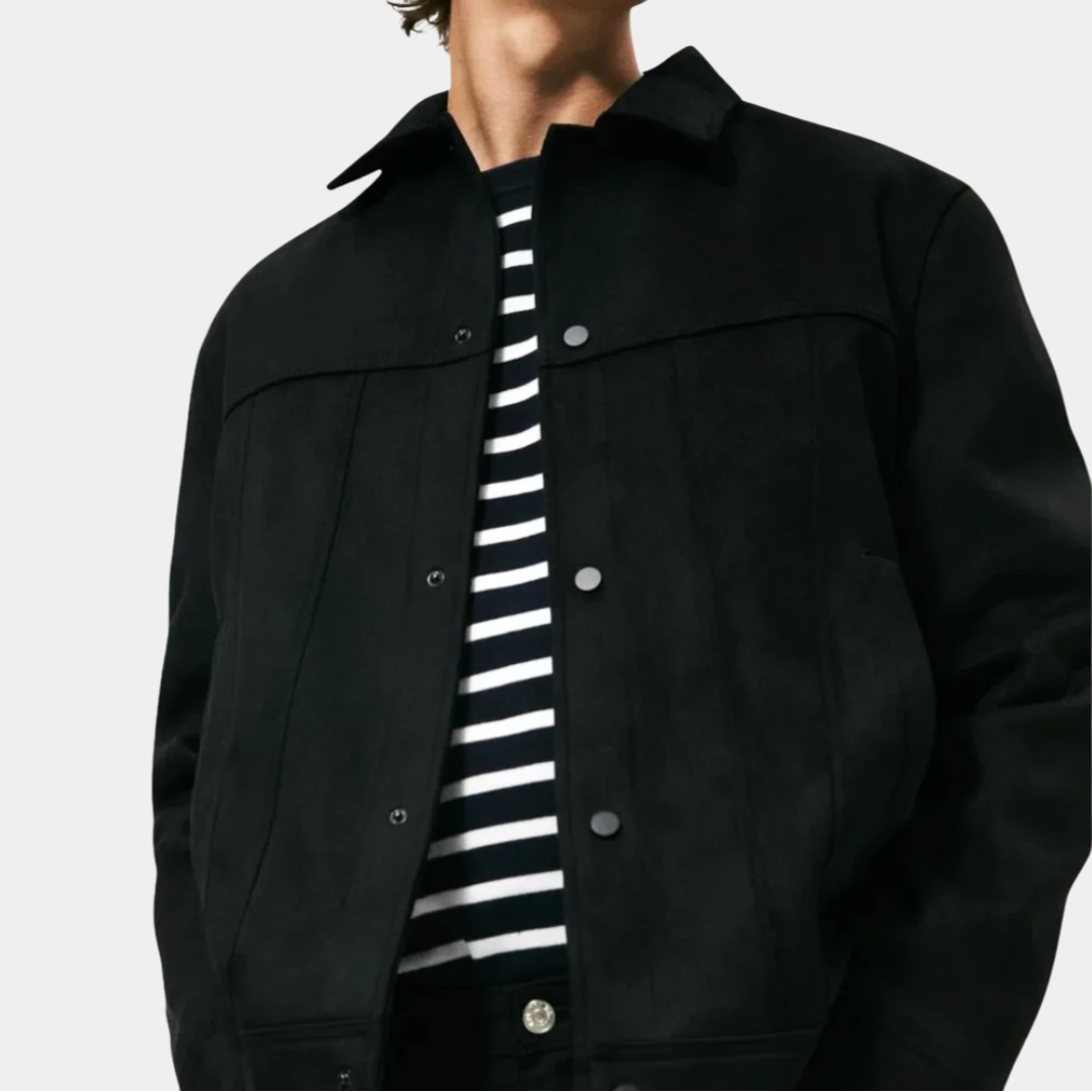 Murphy Mode | Men’s Short Suede Jacket