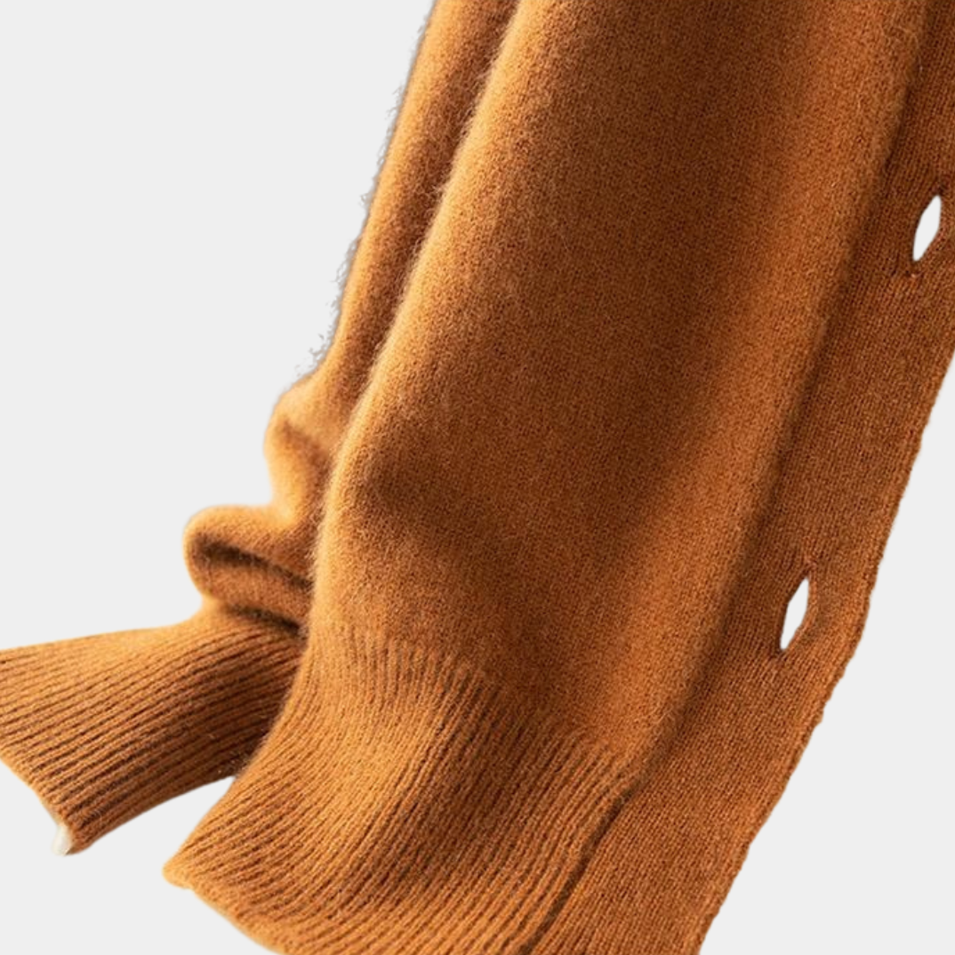 Murphy Mode | Women’s Stand Collar Knit Cardigan