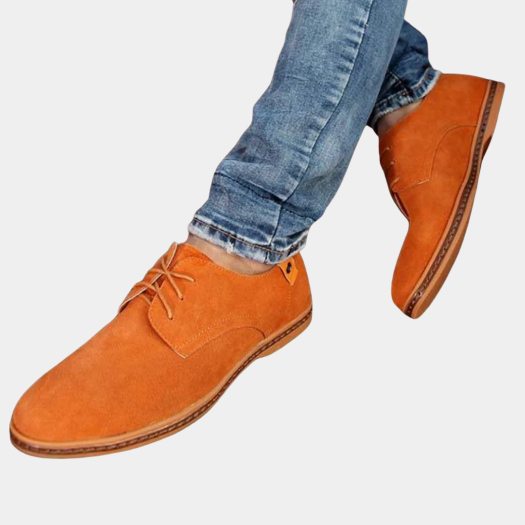 Murphy Mode | Men’s Casual Suede Lace-Up Shoes