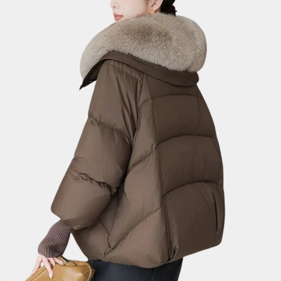 Murphy Mode | Women’s Down Cotton-Padded Fur Collar Winter Jacket
