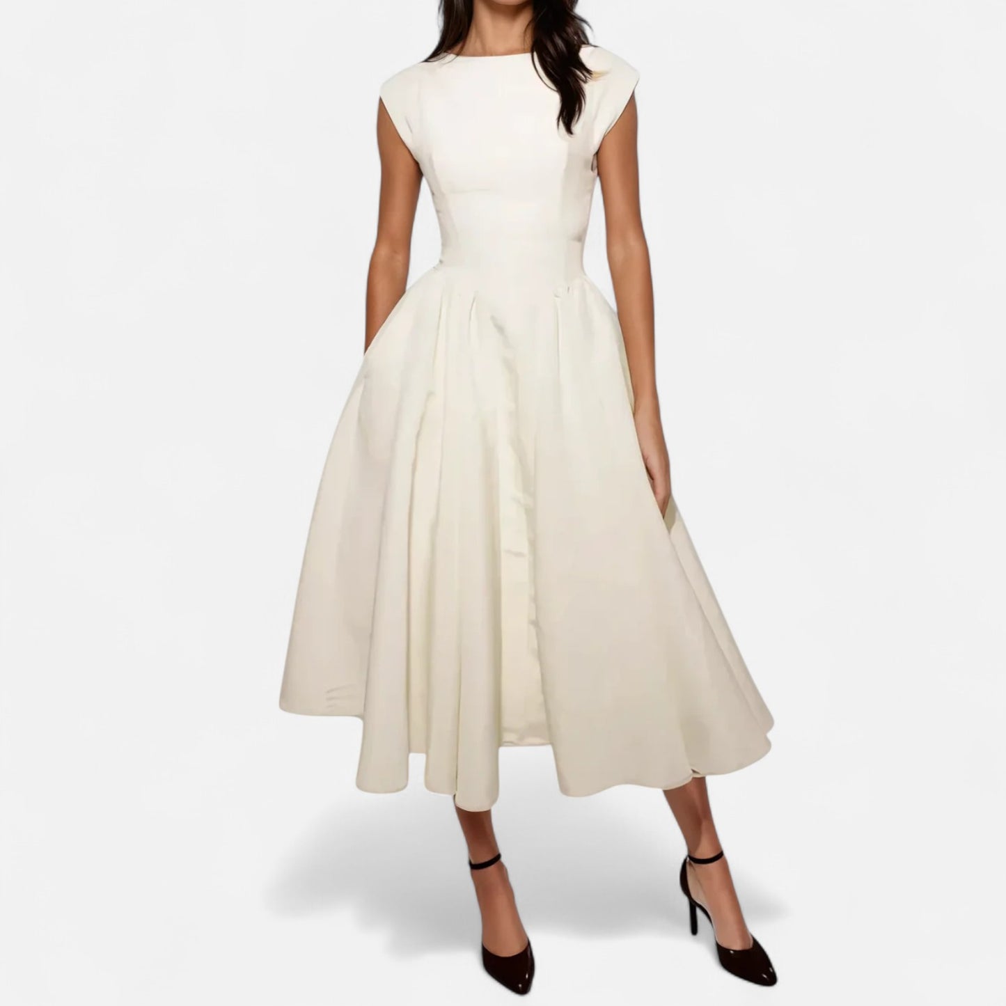 Murphy Mode | Women's  Pleated Midi Dress